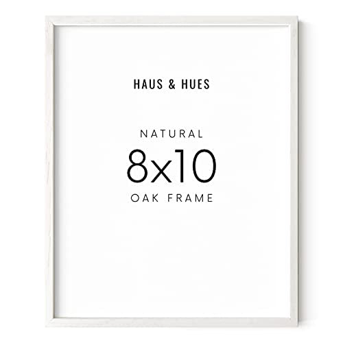 White Oak Wood 8x10 Picture Frame