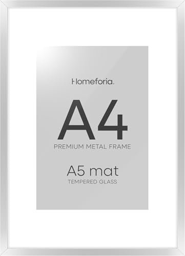 A4 Silver Picture Frame (2 Count)