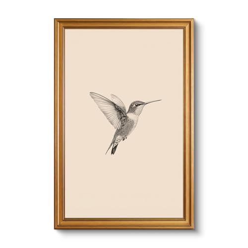 Vintage Gold Framed Wall Art for Living Room