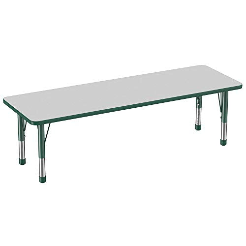 FDP 24" x 72" Rectangle Table with Chunky Legs