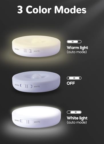 6 Pack Motion Sensor Light Indoor (6 Count)