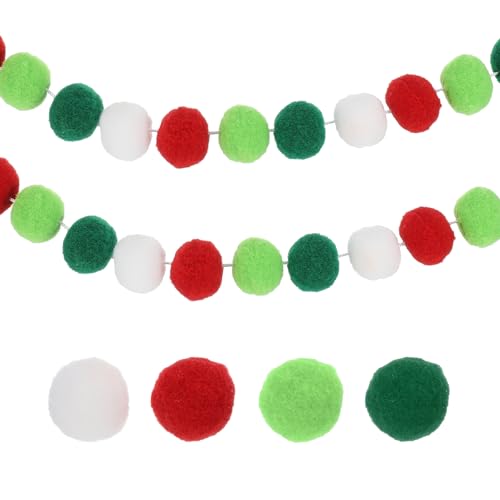 13Ft Pom Pom Garland Decorations