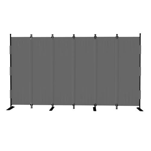 Room Divider 6 Panel Upgraded 132” Folding Screen Highly Secretive
