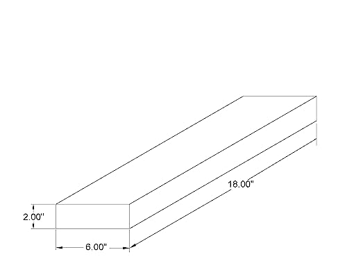 18 inch Wooden Floating Shelves for Wall