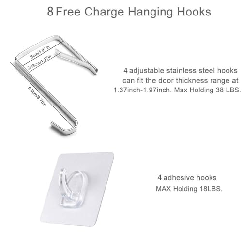 2Pcs XL Hanging Hamper (2 Count)