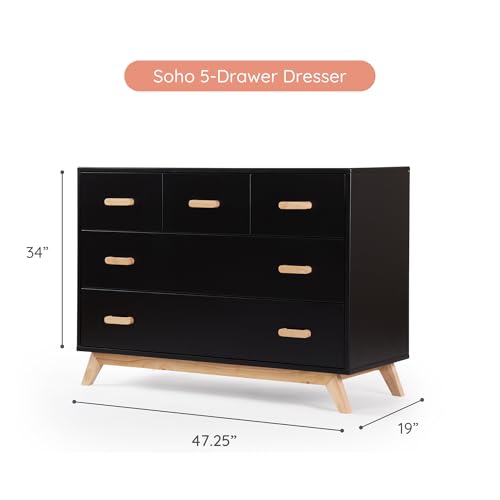 Soho 5 Drawer Dresser for Nursery