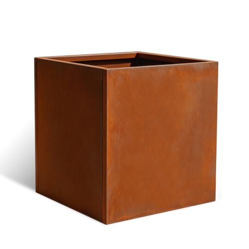 Corten Steel Planter Box 24 Inch