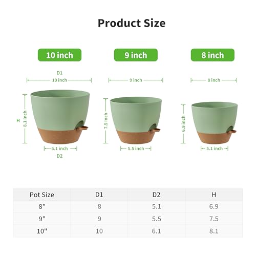 3 Pack Planter Pots (3 Count)