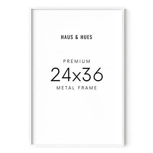 24x36 White Aluminum Poster Frame