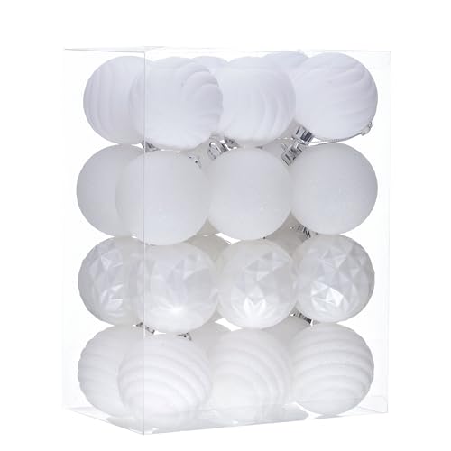 24ct Christmas Ornaments Tree Decorations Set 2.36 Inch (24 Count)