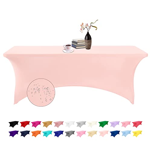 Spandex 8ft Waterproof Table Cover for Party