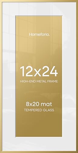 12x24 Gold Picture Frame (3 Count)