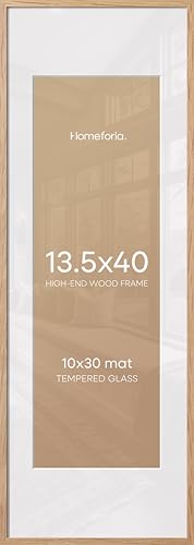 13.5x40 Natural Oak Frame
