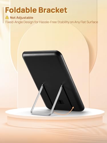 8 x 5 in Desk Makeup Mirror with Stand and Hanging Hole