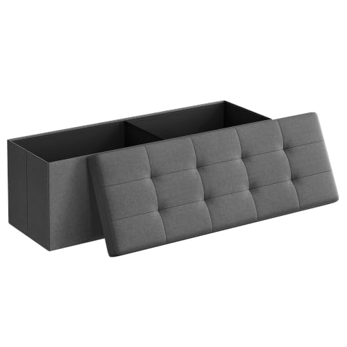 43.3 Inches Folding Storage Ottoman Bench