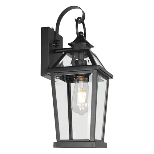 17" Dusk to Dawn Outdoor Light Fixture Wall Mount