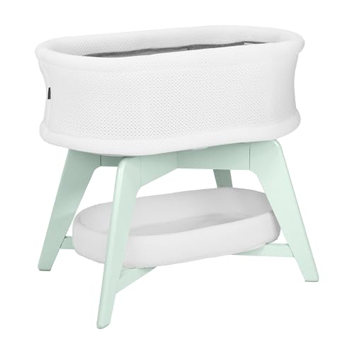 Evi Smart Baby Bassinet Beside Sleeper with Auto