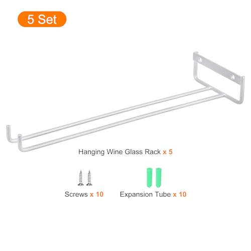 5Pcs Wine Glass Rack (5 Count)