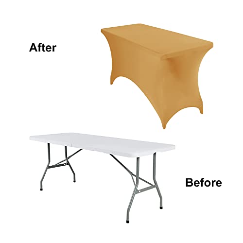Spandex 4ft Waterproof Table Cover for Party