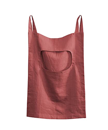 100% Linen Door Hanging Laundry Hamper Bag