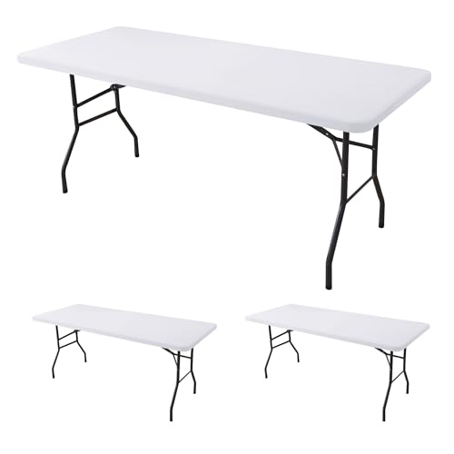 Fitted Tablecloth for 8 Foot Rectangle Tables (2 Count)