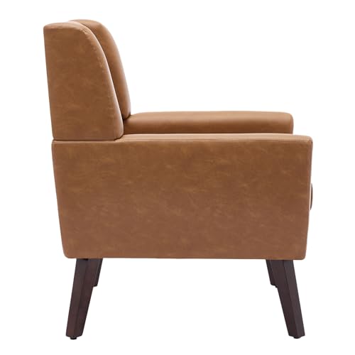 PU Leather Accent Chair