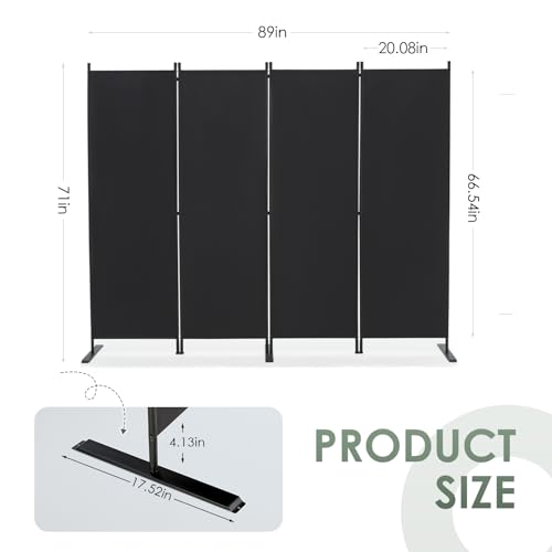 4 Panel Room Divider