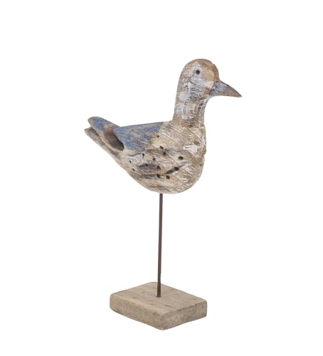 Wood Bird Decorative Sculpture Home Decor Statues