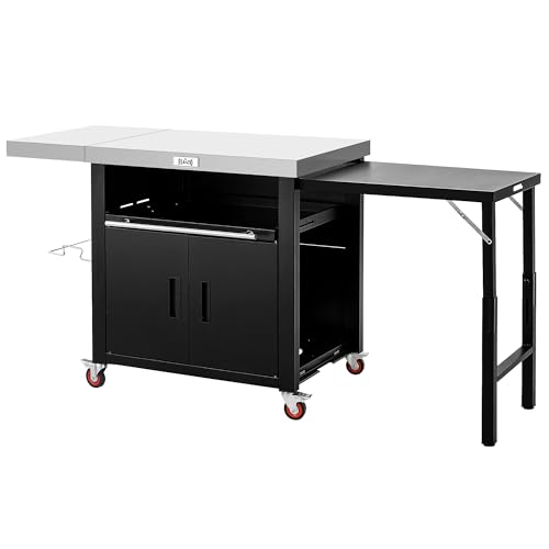 Outdoor Kitchen Island with Cabinet