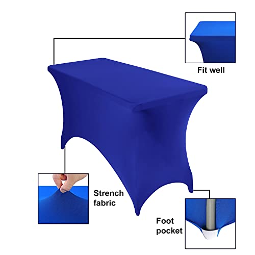 Spandex 4ft Waterproof Table Cover for Party