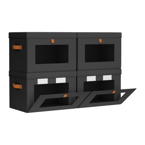 Small Closet Storage Bins (4 Count)