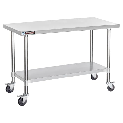 24x60 NSF Stainless Steel Cart Work Table