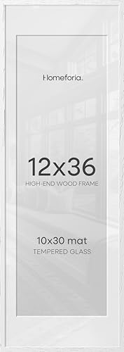 12x36 White Oak Picture Frame (2 Count)