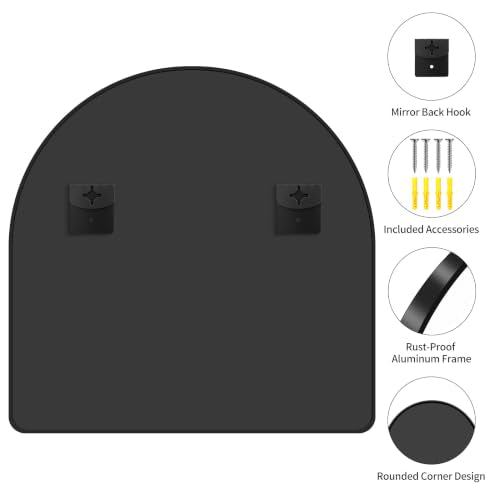 Arched Bathroom Vanity Mirror