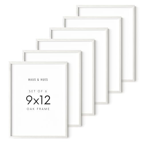Set of 6 9 X 12 Picture Frames for Wall
