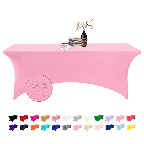 Spandex 8ft Waterproof Table Cover for Party
