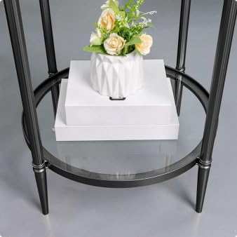 2 Tier Round Side Table
