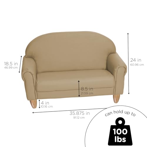 Upholstered Toddler Couch for Classroom
