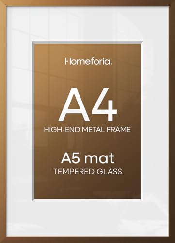 A4 Bronze Picture Frame (3 Count)