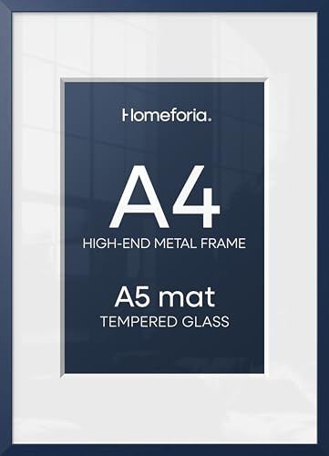 A4 Blue Picture Frame