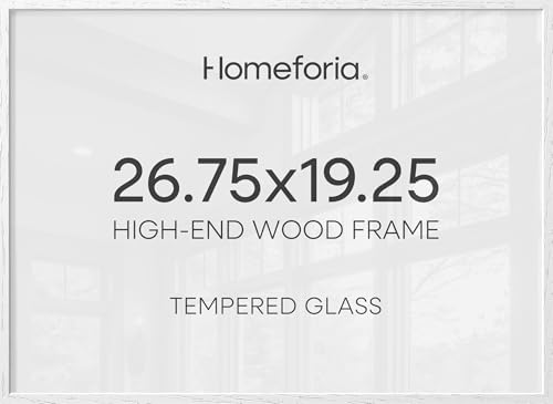 26.75x19.25 White Oak Puzzle Picture Frame (2 Count)