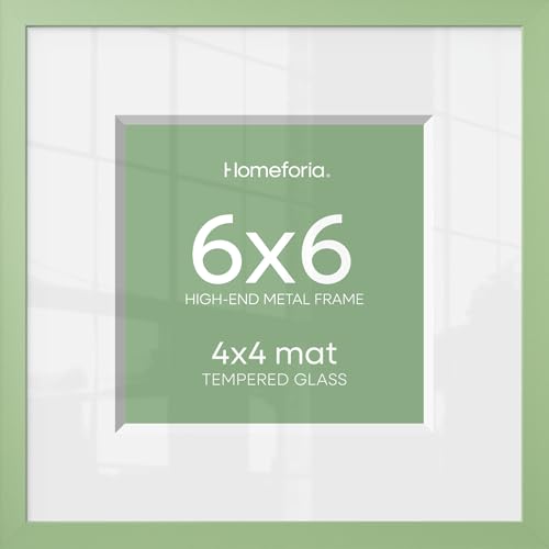 6x6 Green Picture Frame