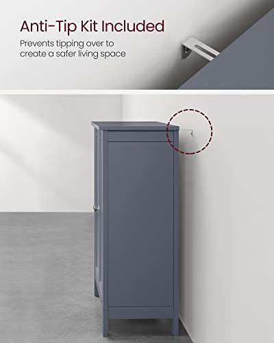 Bathroom Floor Storage Cabinet