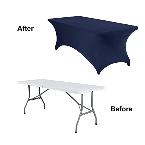 Spandex 8ft Waterproof Table Cover for Party