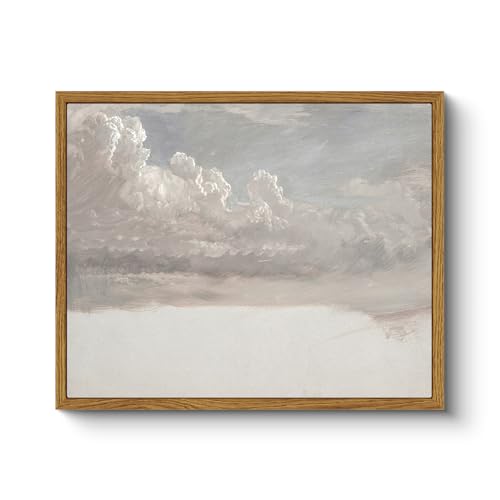 Framed Canvas Wall Art Vintage Decor