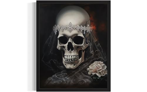 Skull Bride Poster Art Print