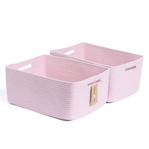 Large Storage Baskets for Shelves (2 Count)