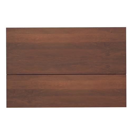 Hunter 36" Wide Solid Mango Wood Coffee Table in Brown