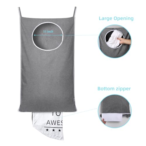 2Pack Space Saving Hanging Laundry Bag (2 Count)