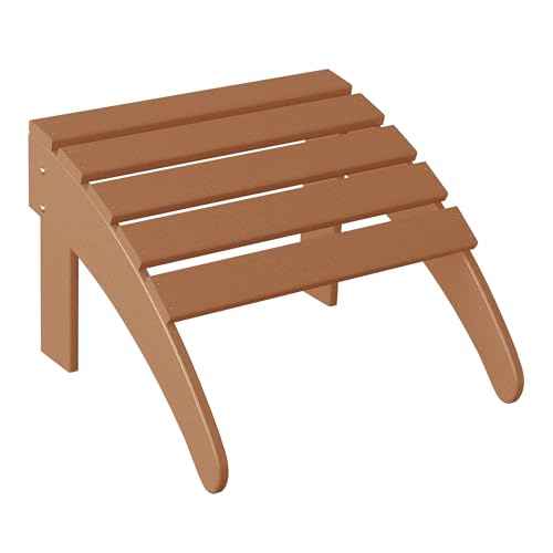 Outdoor Patio Adirondack Ottoman Foot Rest